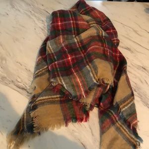 Plaid wrap